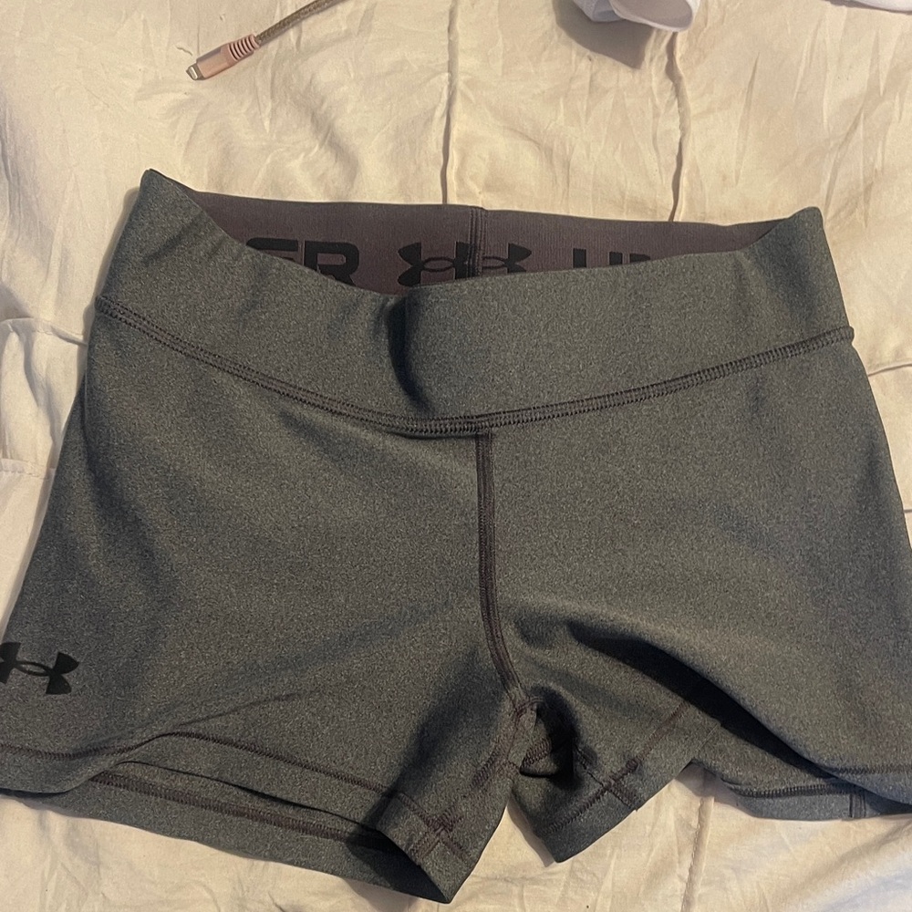 Under Armour Women's Dark Gray Athletic Shorts